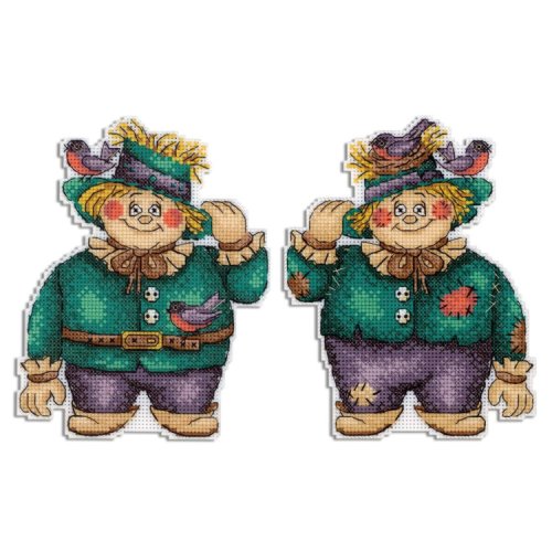 (image for) Scarecrow Plastic Canvas Kit